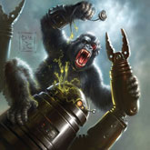 Monkey Vs. Robot